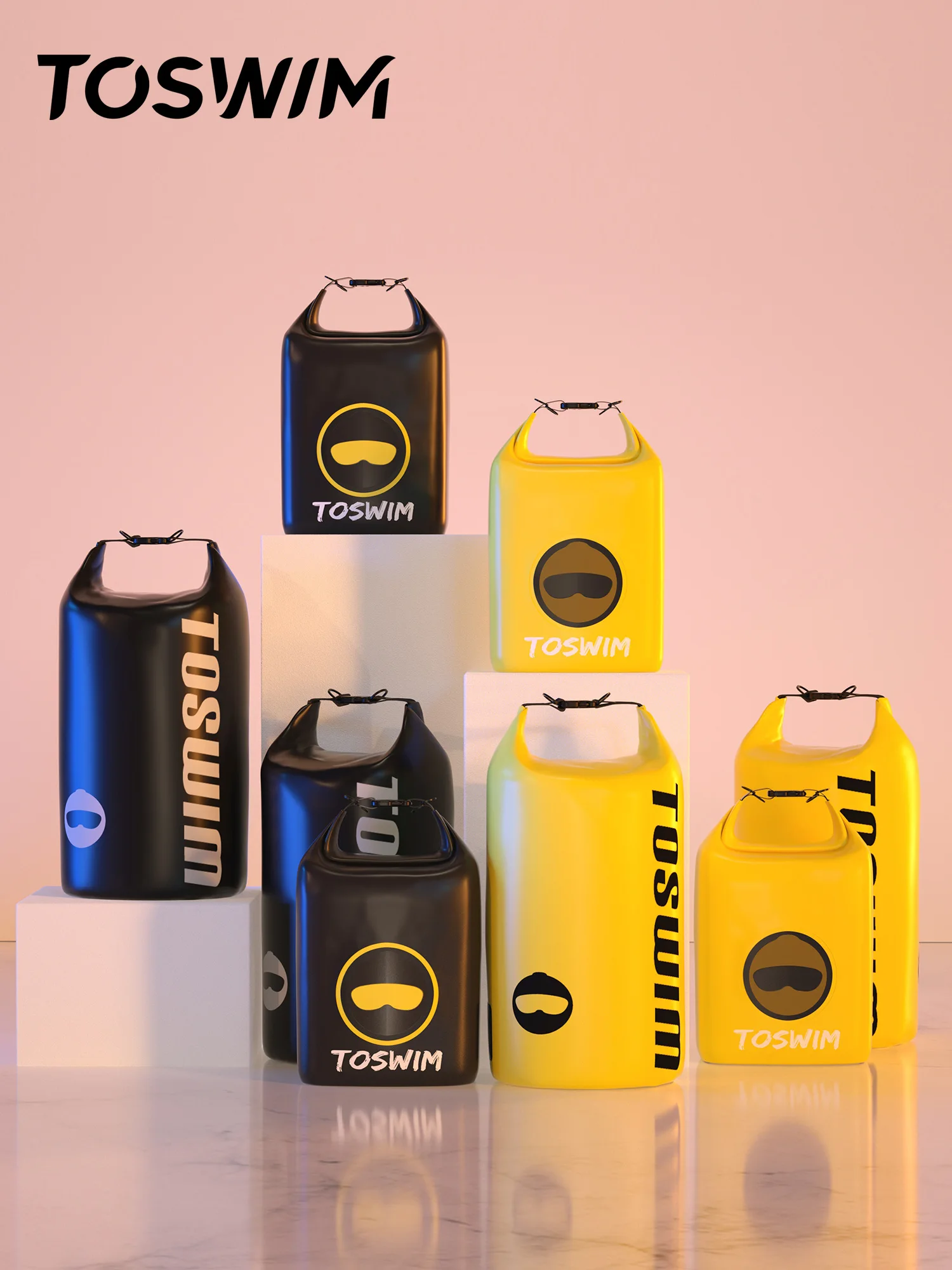 Toswim Swimming Bag Fitness Bag Dry Wet Separation Men's And Women's