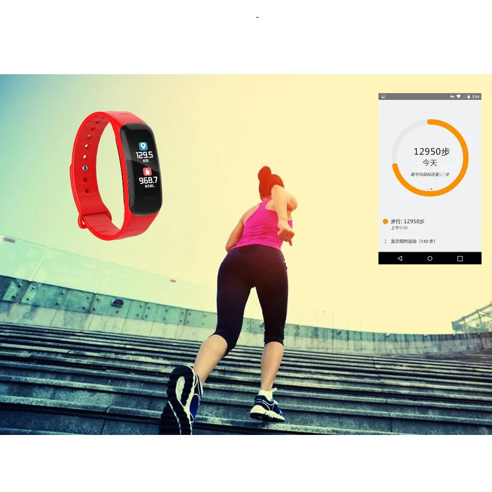 C1plus Smart watches sport waterproof for phone Smartwatch Heart Rate Monitor Blood Pressure Functions For Women men kid