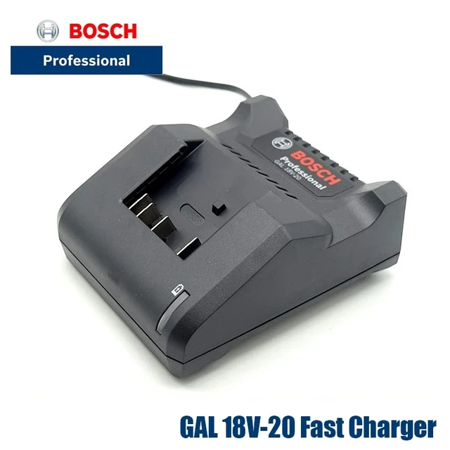 Fast Charger Bosch Gal 1880 Cv  Bosch 18v Compatible Battery