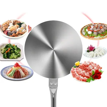 

High Quality 20-24cm Cooking Plate Induction Hob Heat Diffuser Frying Pan Heat Diffusion Disc Adapter Plate For Kitchen Cookware