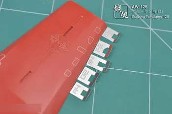 

Multi-size Refit Accessory Fit For Gundam Metal Etching Sheet Scribing Templates AW-125 Modeling Upgrade Kits AW-143