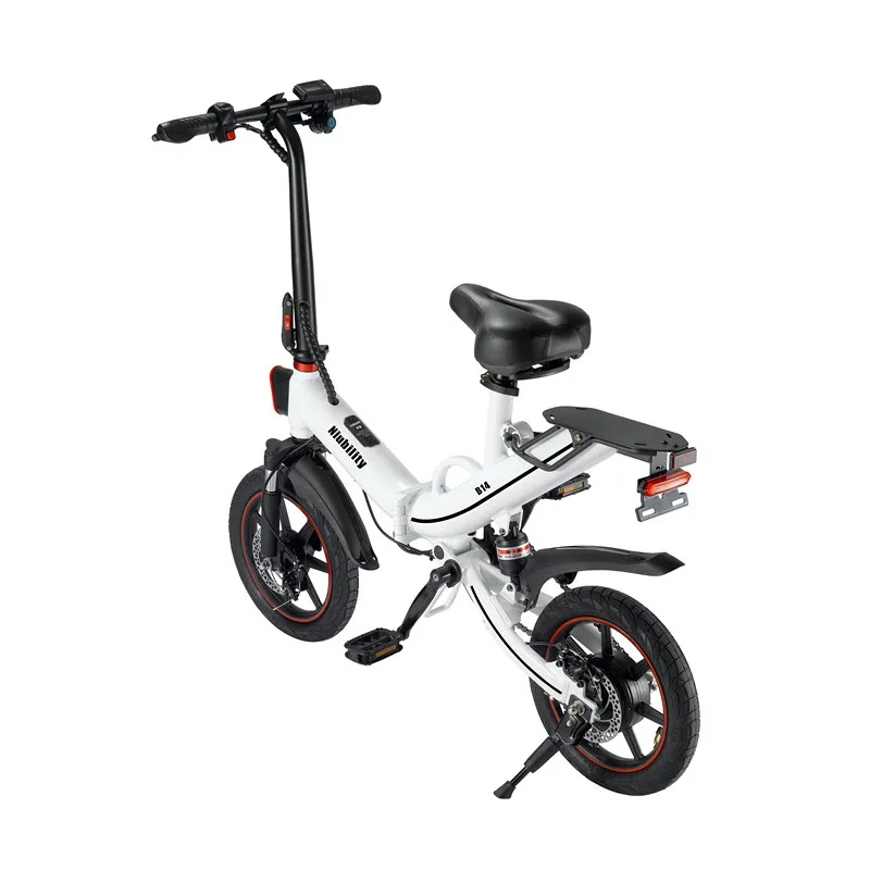 Niubility B14 Elektrische Mopod Vouwfiets 400W Motor Zwart