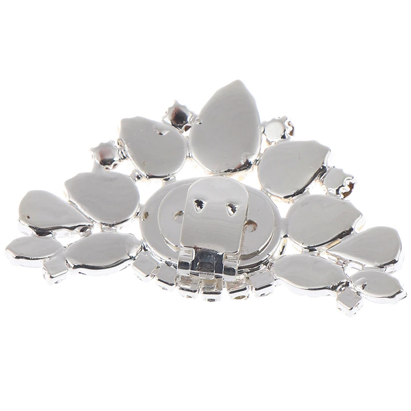1PCS Elegant Fashion Shoe Clip Wedding Buckle Clips DIY Rhinestone Decoration Women High Heels Bag Dress Hat Shoe Accessories