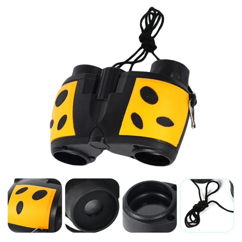 8X22 Children Binoculars Pocket Size Anti slip Telescope Magnifying