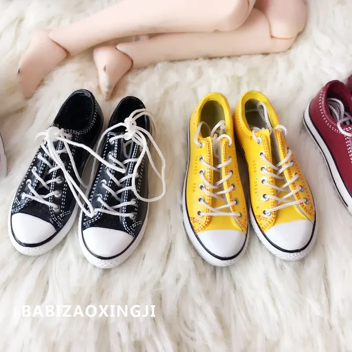 

Small Cloth Blythe Strawberry Rotten Shoe Ke Li jia er Leveling Feet Doll Strawberry 1/6 Soldier Shoes Board Shoes