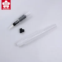 SAKURA Refillable Water Brush Soft Head Water Soluble Color Lead Solid Watercolor Paint Brush Hook Line Calligraphy Painting QR 2