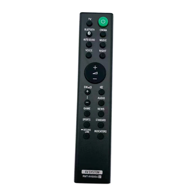 Télécommande RMT-AH500U Pour Sony Sound Bar HT-S350 HT-SD35 SA-WS350  SA-S350 SA-