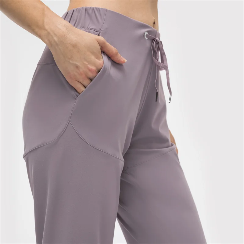 High Waist Tapered Joggers With Mobile Pocket For Women Ideal For Running,  Yoga, Gym And Workouts From Changbo1985, $20.53