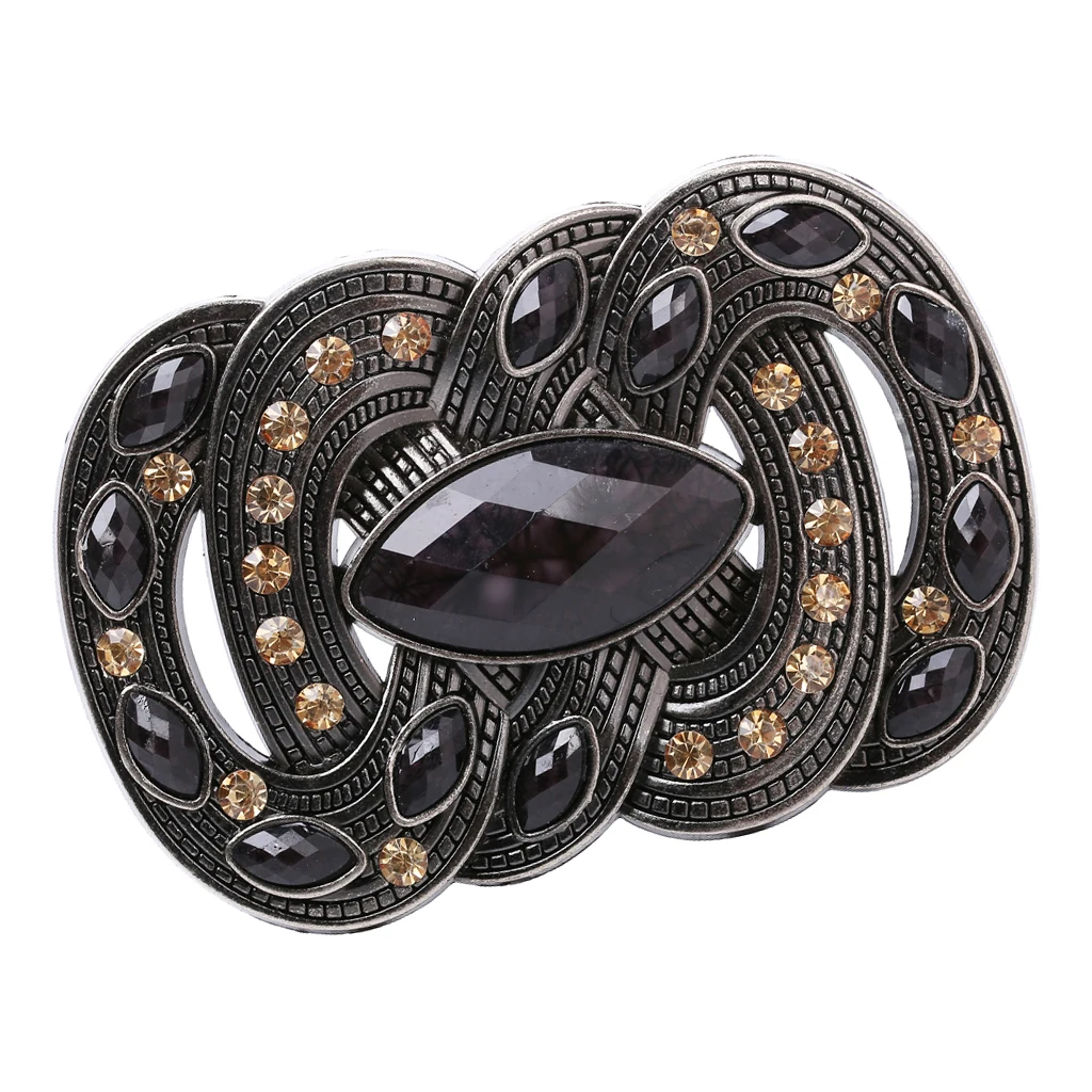 Western Alloy Rodeo Belt Buckle Bohemian Novelty Belt Jewelry Antique Charm