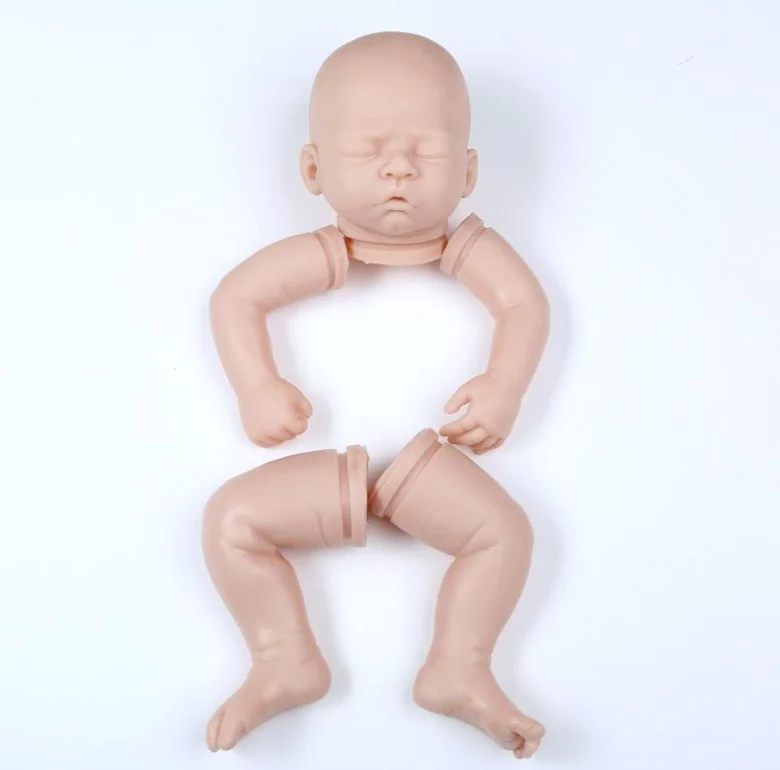 Лидер продаж высокое качество Новорожденный пресс-форма фигурки ребенка Reborn Doll Kit прототип