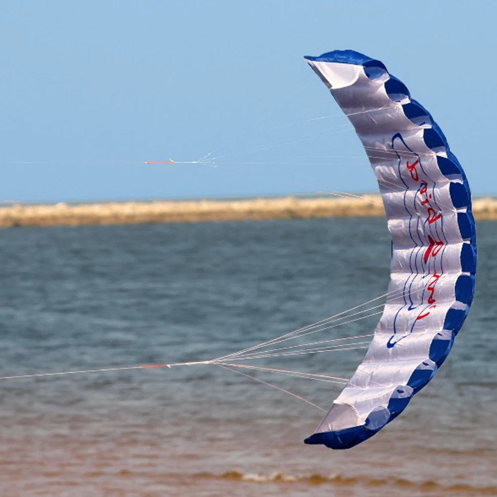 dupla acrobacias parafoil esportes praia kite brinquedo