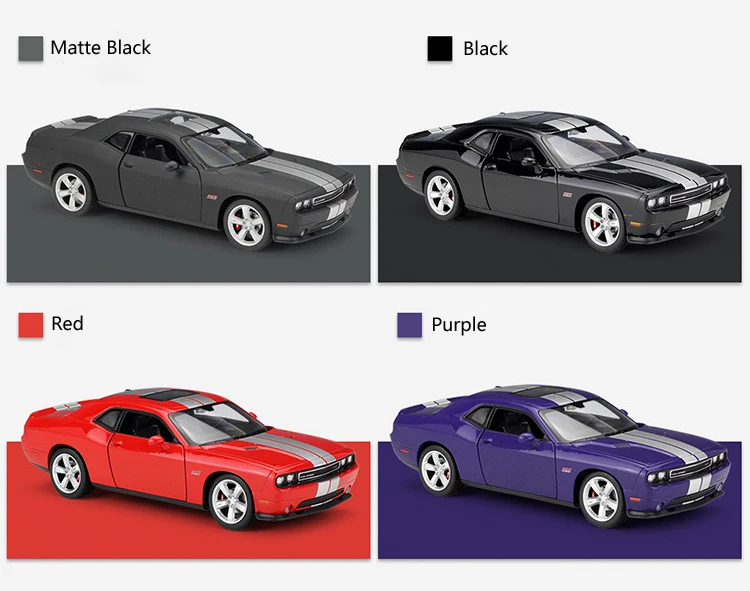 WELLY литье под давлением 1:24 Масштаб 2012 DODGE Challenger SRT модель симулятора автомобиля игрушечный автомобиль металлический сплав игрушечный автомобиль для мальчика Коллекция подарков