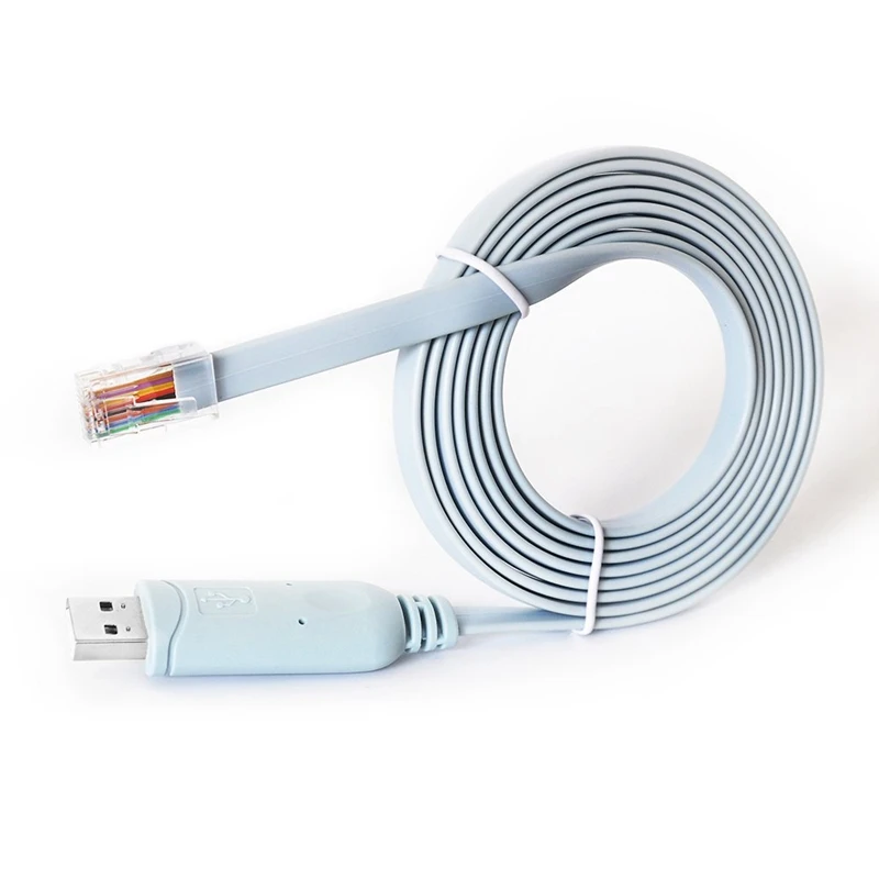 USB RJ45 консольный кабель 6 футов FTDI Windows 8, 7, Vista, MAC, Linux RS232