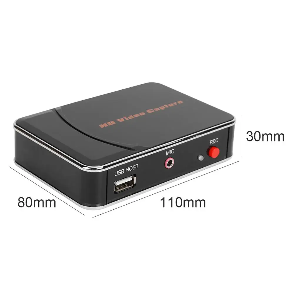1080P 30fps HDMI записывающее устройство для игр Захват карты захват hd-видео коробка Grabber DC 5V 2A USB 2,0 1080p Запись игр прямая трансляция видеокарта видеокарты