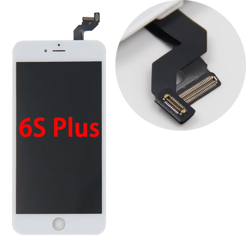 Класс AAAA+++ ЖК-дисплей Дисплей для iPhone 6 S Plus 3D кодирующий преобразователь сенсорного экрана в сборе. Без битых пикселей+ с подарками