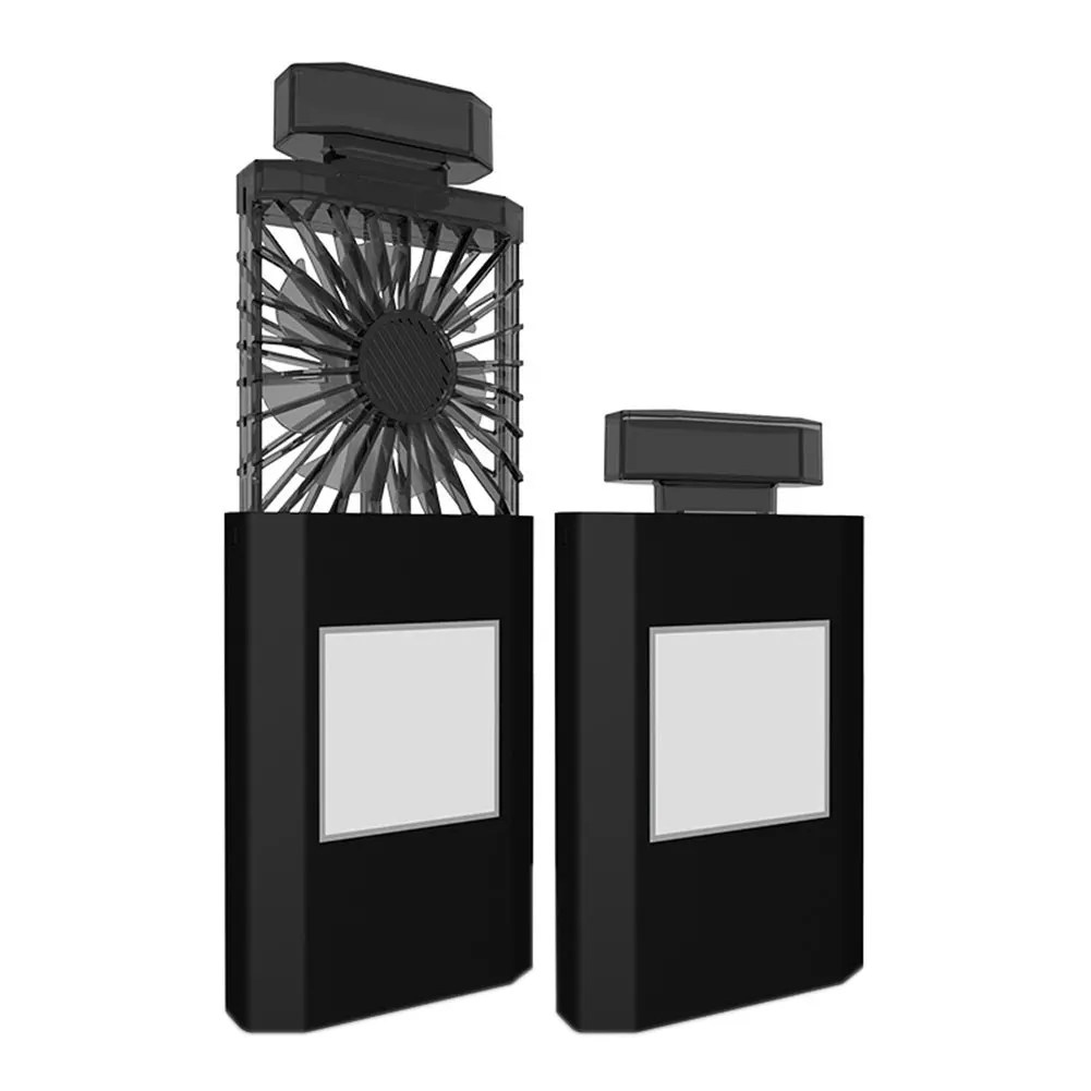 Электрический Портативный тихий Ароматерапия мини-вентилятор летний USB Перезаряжаемый охлаждающий выдвижной Домашний Настольный портативный мощный