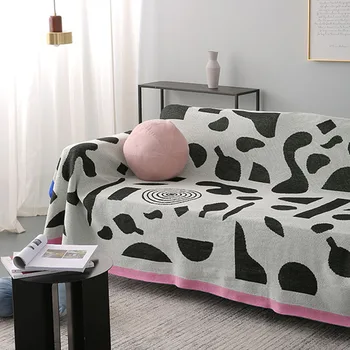 

Chic Annual Ring Multifunction Throw Blanket Slipcover Cobertor Sofa Non-slip Stitching Blankets Christmas Decorations For Home