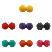 Dropshippiing Спорт Фитнес Spiky массаж триггерной точки мяч руки назад шеи для миофасцинального расслабления боли фасциит ролик