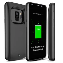 4700 мАч портативный внешний аккумулятор запасное Внешнее зарядное устройство Зарядка батарея защитный чехол для samsung Galaxy S9/S9Plus