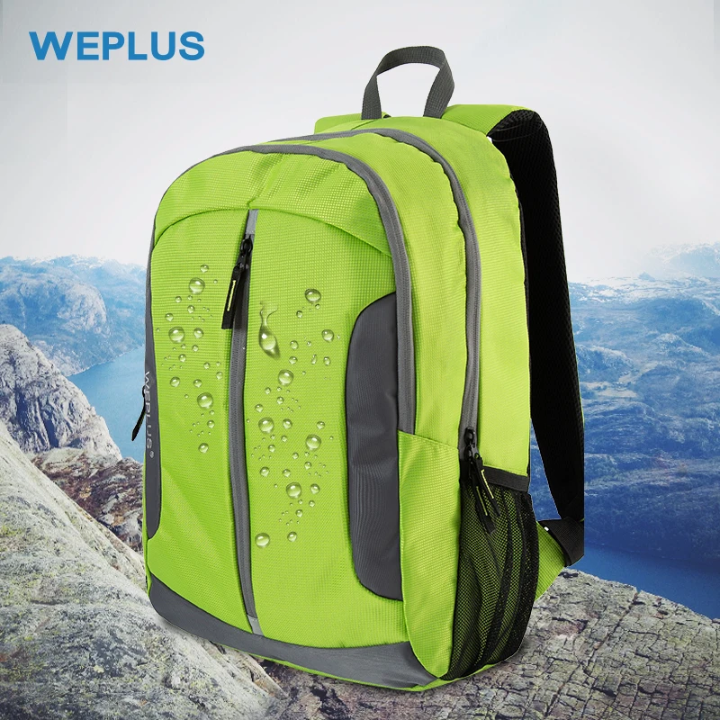 WEPLUS, водонепроницаемый спортивный рюкзак для альпинизма, походов, компьютера, ноутбука, 15,6, рюкзаки, женский рюкзак, мужская повседневная сумка