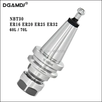 

1set NBT30 er32 er25 er20 er16 60L 70L collet chuck tool holder ER tool holder CNC milling machine, machine tool spindle milling