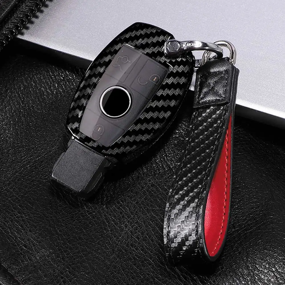 High-grade Quality ABS Smart For Mercedes benz W210 W211 W212 W124 W176 W202 W203 W204 W205 Remote 2/3 Buttons Car key case Pad - Название цвета: Option 4