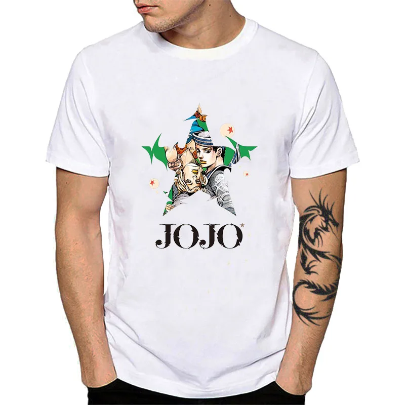 YH04408 JoJo невероятное приключение прикольные футболки Повседневное обувь для косплея; аниме футболка с набивным рисунком Yoshikage Кира Jonathan Joestar уличная одежда YH044 - Цвет: YH04408