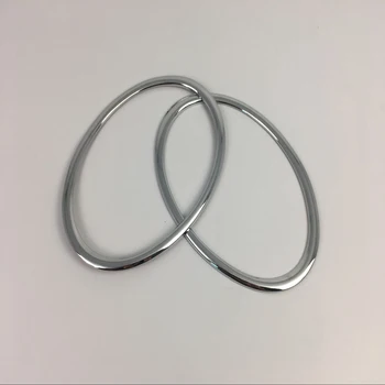 

For Nissan JUKE ABS Chrome 2PCS Car Front Fog Light Fog Lamp Headlight Decoration Cover Trim Car Styling Accessories