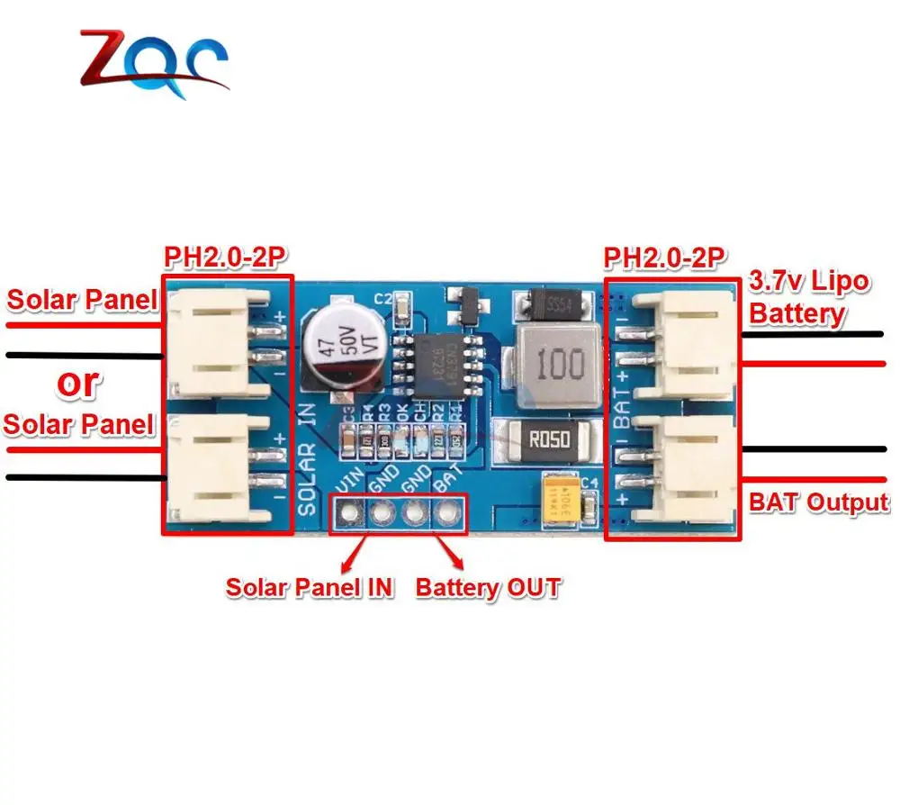 1 ячейка заряда литиевой батареи 3,7 в 4,2 в CN3791 регулятор MPPT солнечной панели Контроллер панели солнечных батарей модуль контроллера