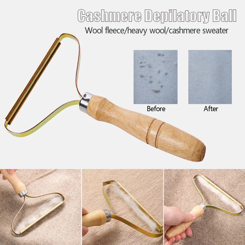 For Sweater Woven Coat Portable Lint Remover Clothes Fuzz Fabric Shaver Brush Tool Power-Free Fluff Removing Roller | Дом и сад