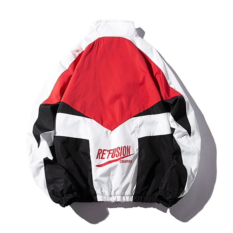 Very best  LES KOMAN Spring Autumn Men Jacket HipHop Casul Streetwear Sports Coats Windbreaker Outwear