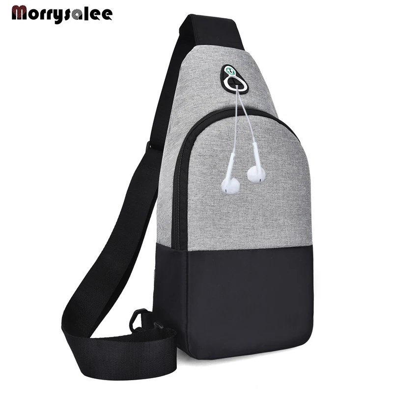 

Men's Messenger Bags Multi-pocket Sling Shoulder Bags Casual Chest Pack Travel Crossbody Bags Male
