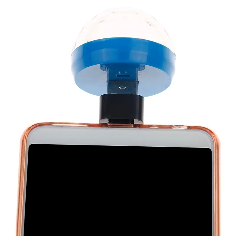 Мини 4 Вт USB цветной светодиодный диско светильник для сцены фонарь вечерние НКИ
