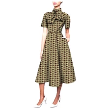 Из чистого хлопка с Африканским принтом настоящий воск ткань для женское платье 6 ярдов из Анкары и Нигерии в форме голландских башмаков из вощенной ткани для пошива 165b