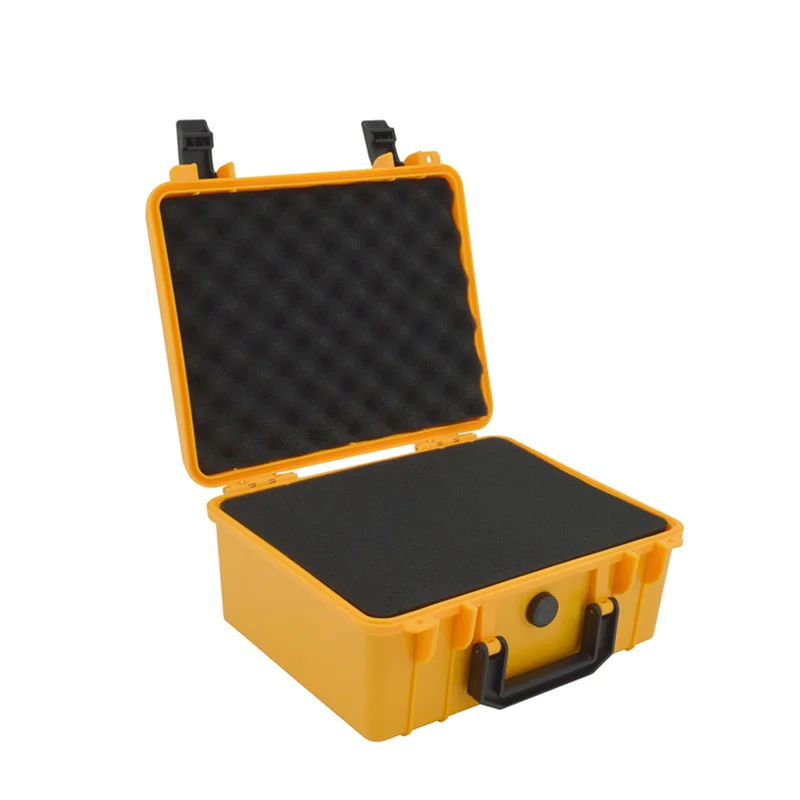 wooden tool chest Portable Plastic Tool Box Impact resistance Carry Case Bag Tool Kit Hardware ToolBox w/Sponge Organizer Storage Box 28x24x13CM bucket tool bag Tool Storage Items