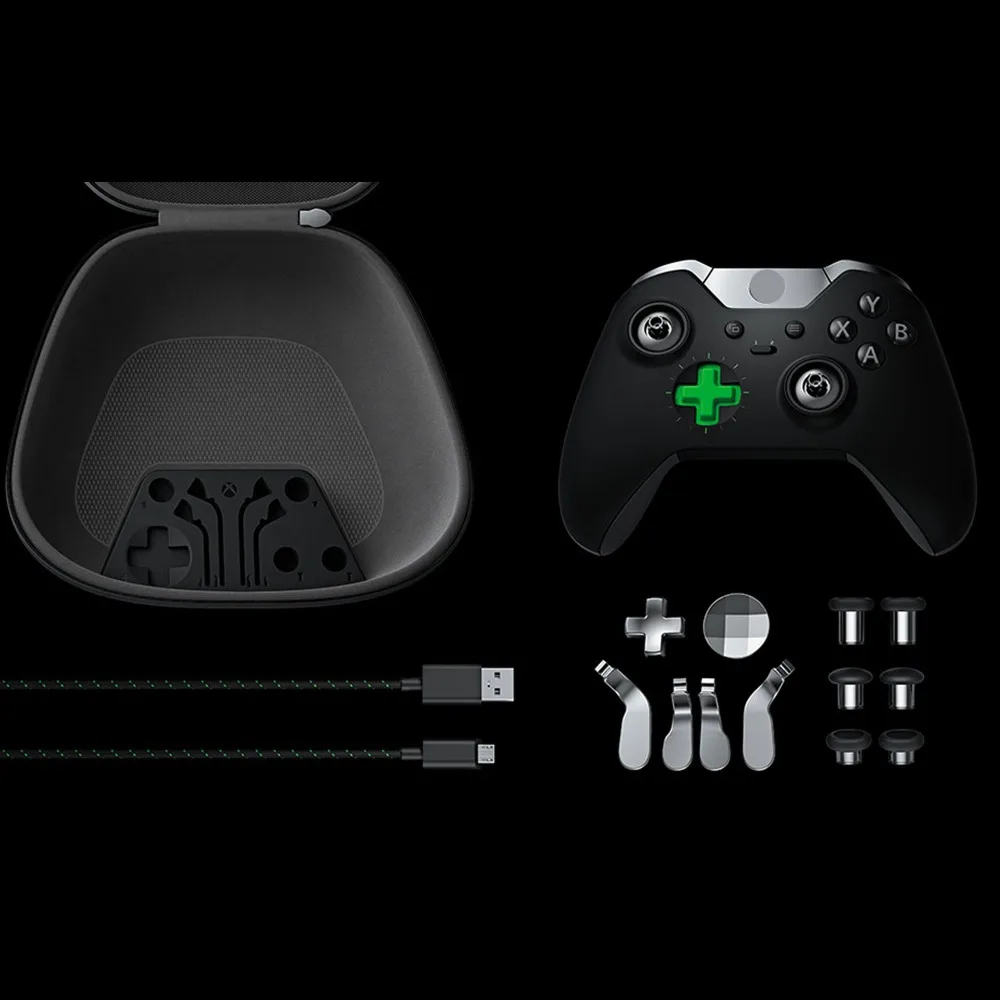 Замена для Xbox One Elite контроллер прорезиненные ручки Задняя ручка рука для Elite геймпад корпус Оболочка Чехол Сменные палочки