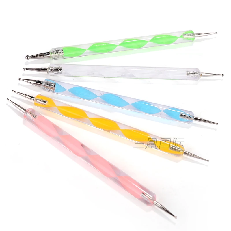 TP УФ гель для рисования точечная ручка дизайна ногтей акриловая Стразы