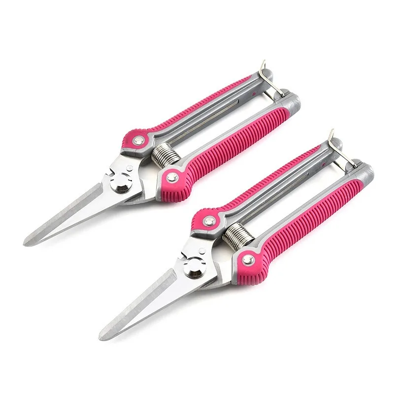 

Stainless Steel Multi-function Practical and Labor-saving Garden Branches Shears Gardening Trees Tools Pruning Fruit T4009