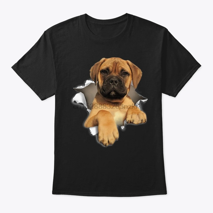 Мужская футболка Bullmastiff рваная Футболка женская | одежда