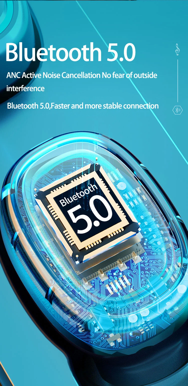 bluetooth display led inteligente redução ruído