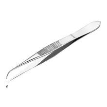 Medical Ophthalmic Tweezers Clip Tool Pointed Round Head Ophthalmic Thick Tissue Dressing Tweezers Large Small Tweezers Surgery