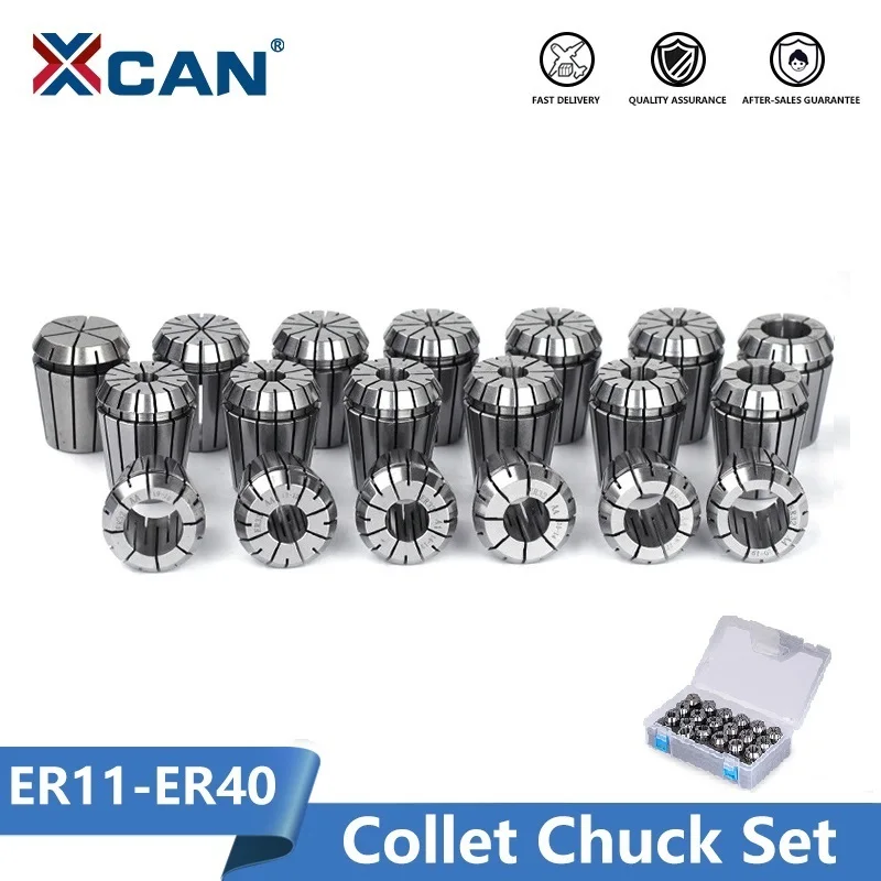 Пружинная Цанга XCAN ER11 ER16 ER20 ER25 ER32 ER40 пружинный патрон AA уровня для фрезерного