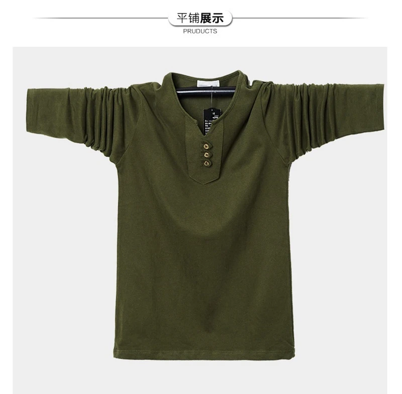 Большие размеры, осенняя мужская футболка 6XL 7XL 8XL, хлопковые зимние кофточки с длинными рукавами, топы, повседневное домашнее нижнее белье на пуговицах 56 54, свободные футболки