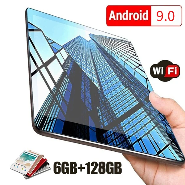Планшет Buletooth на Android 2022 10 дюймов ядер 6 + 128 ГБ Wi-Fi | Компьютеры и офис