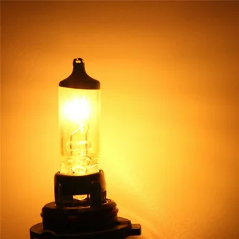 

100W Headlight Bulbs 6000K PX26d Quartz Glass Stainless Steel Car Amber