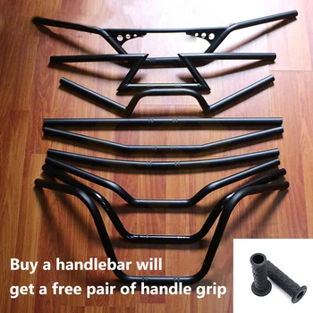 

Universal 7/8'' 22mm Motorcycle metal Handlebar Drag Bar Handle bar For Guzzi V7 Retro modification