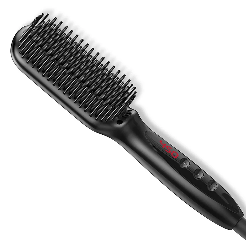 Escova de Cabelo Pente de Cabelo Pente de Ferro Nova Rápido Cabelo Liso Escova Elétrico Automático Pente