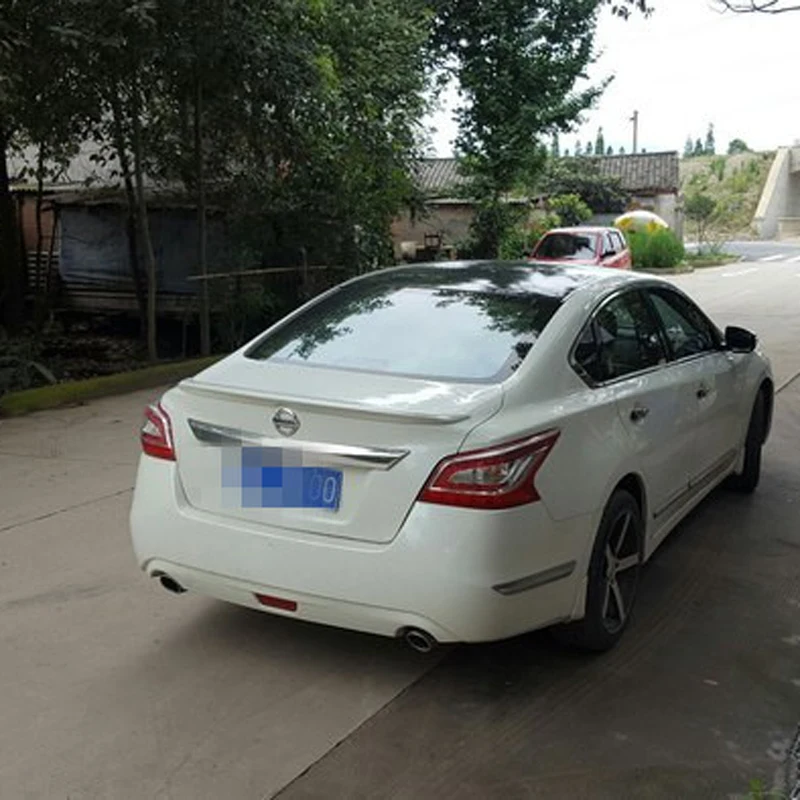 Для nissan teana/altima 2013 2014 2015 украшение автомобиля Неокрашенный задний спойлер высокое