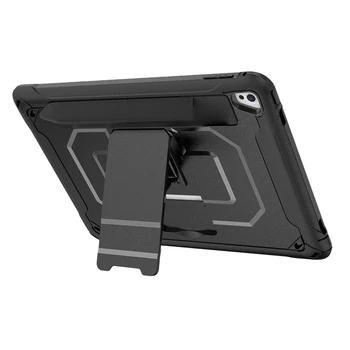 

For iPad Pro 9.7 Inch Tablet PC Case TPU Shockproof Protective Back Cover with Pen Slot Tablet Stand Case for iPad AIR2