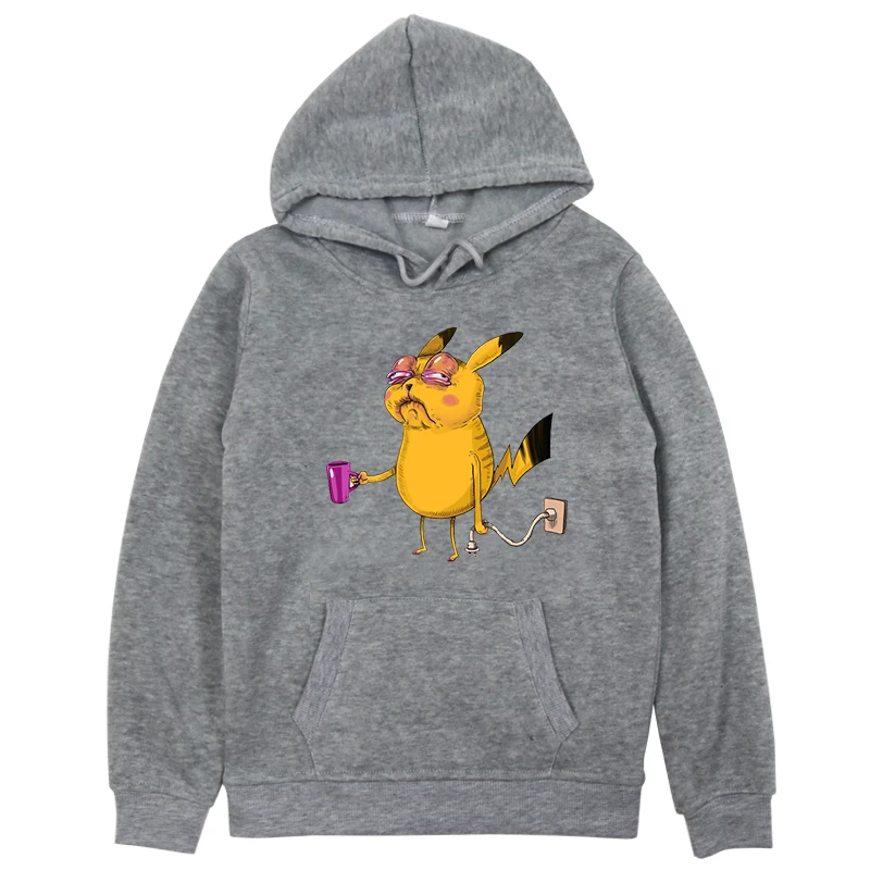 Hoodies 15 Модное теплое пальто осень-зима забавные толстовки с покемоном Пикачу Детские толстовки для мальчиков Детский ребенок дошкольного возраста девочки Младенец одежда - Цвет: Hoodies 15
